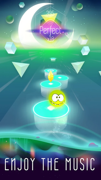 Ball Tiles: Dancing Music Game - Gameplay image of android game