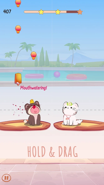 Cat Music: Singing Cat Game - Gameplay image of android game