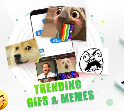 Kiwi Keyboard–Emoji, Original Stickers and Themes - عکس برنامه موبایلی اندروید
