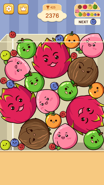 Fruit Merge™: Match Game - Gameplay image of android game
