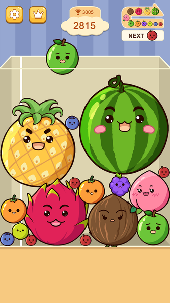 Fruit Merge™: Match Game - Gameplay image of android game