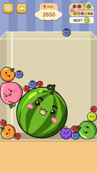 Fruit Merge™: Match Game - Gameplay image of android game