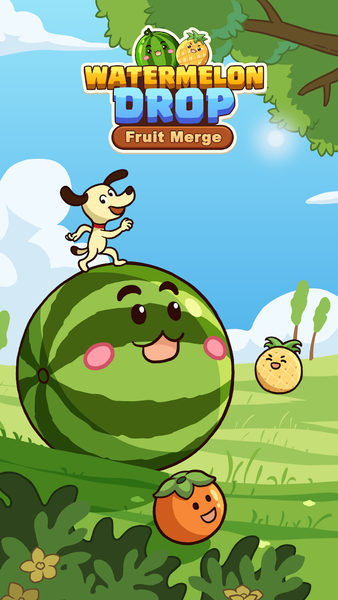 Fruit Merge: Juicy Drop Game - Gameplay image of android game