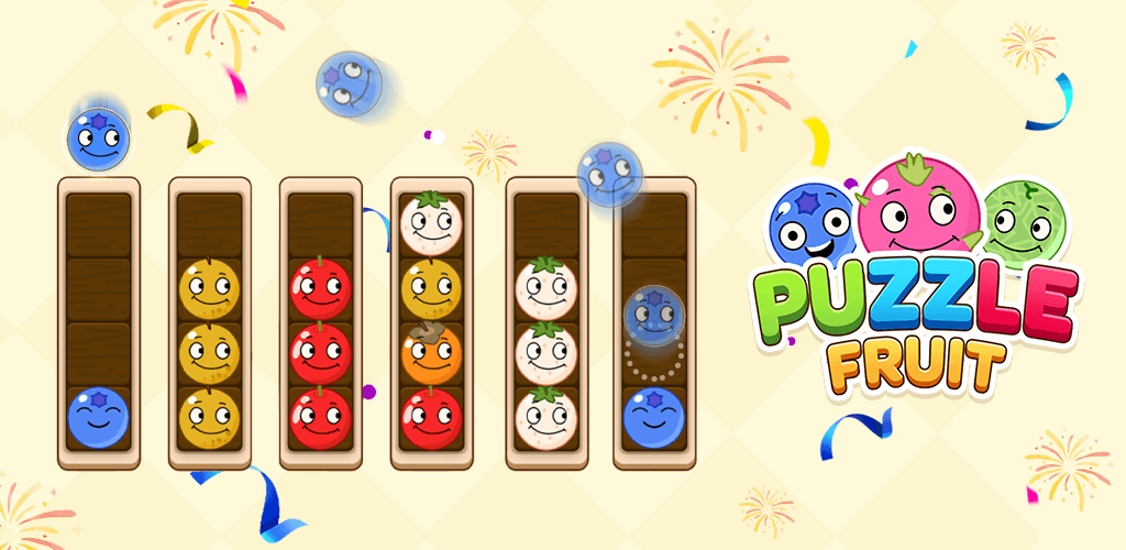 Fruit Puzzle: Color Puz Game - Gameplay image of android game