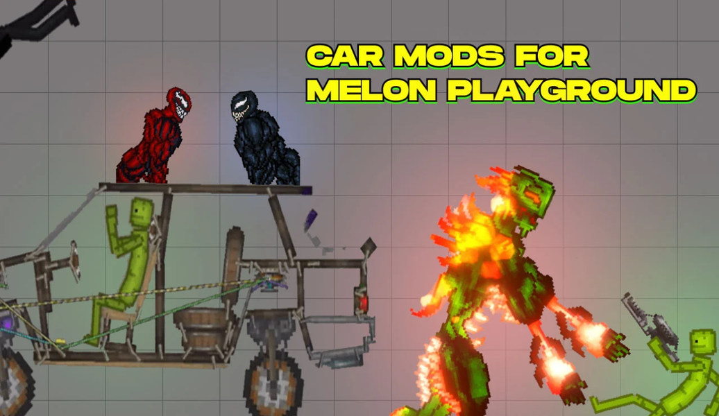 Mods & Skins Melon Playground - عکس برنامه موبایلی اندروید