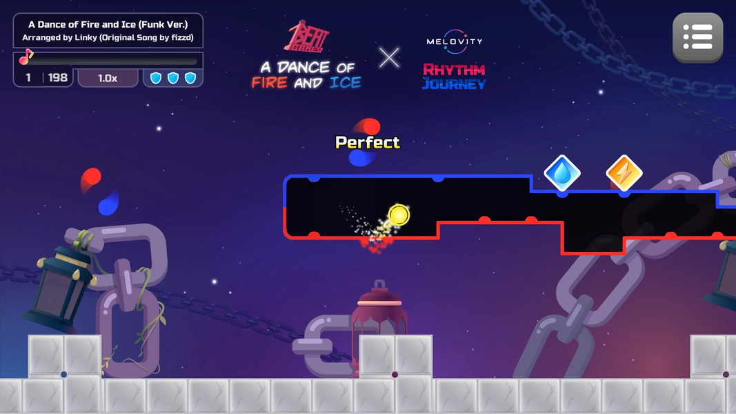 Rhythm Journey - Gameplay image of android game