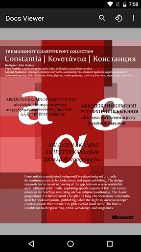 Docs Viewer - عکس برنامه موبایلی اندروید