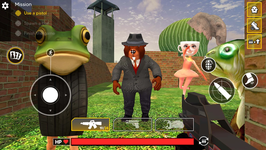 Meme Chase: Brainrot Mod - عکس بازی موبایلی اندروید