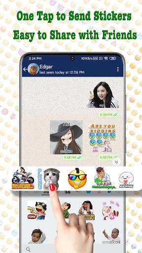 TextSticker for WAStickerApps - Image screenshot of android app