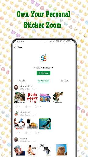 TextSticker for WAStickerApps - عکس برنامه موبایلی اندروید