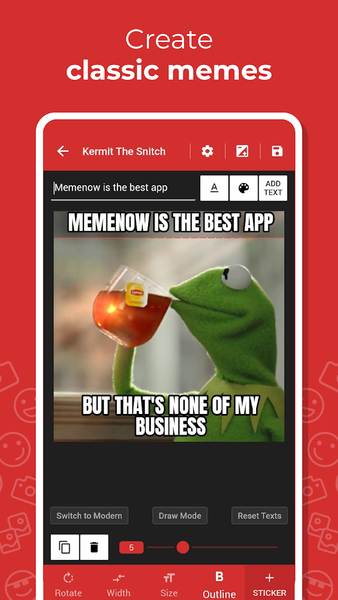 Meme Generator Meme Maker - Image screenshot of android app