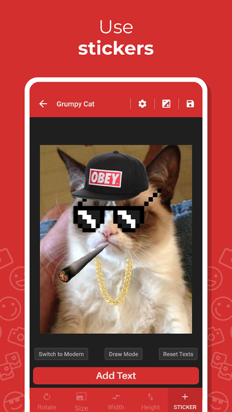 Meme Generator Meme Maker - Image screenshot of android app