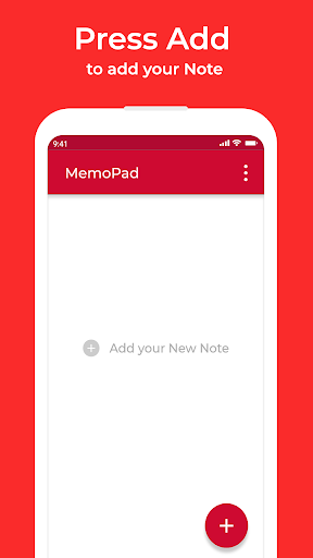 memo pad notebook - Image screenshot of android app