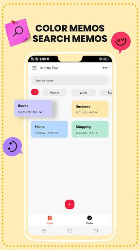 Memo Pad For Quick Notes – Fre - Image screenshot of android app