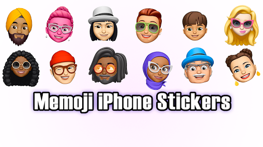 Memoji Apple Stickers for WhatsApp WAStickerApps - Image screenshot of android app