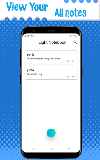 memo pad for writing - عکس برنامه موبایلی اندروید