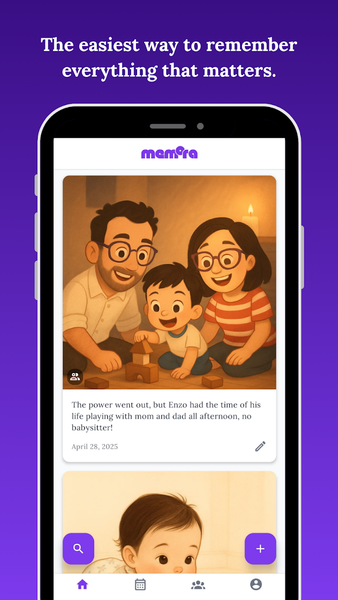 Momora: Illustrated Memories - Image screenshot of android app