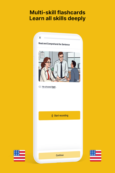IELTS Vocabulary Flashcards - عکس برنامه موبایلی اندروید