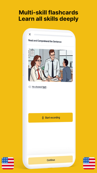 IELTS Vocabulary Flashcards - عکس برنامه موبایلی اندروید