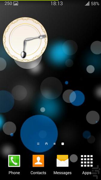 ویجت ساعت - Image screenshot of android app