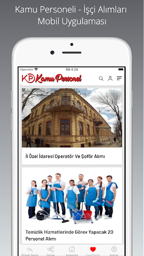 Kamu Personeli - İşçi Alımları - Image screenshot of android app