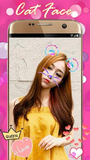 Cat Face Camera Editor - عکس برنامه موبایلی اندروید