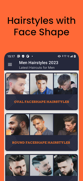 Haircuts Men 2024 | Hairstyles - عکس برنامه موبایلی اندروید