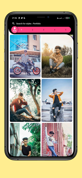 Photo pose for men - عکس برنامه موبایلی اندروید