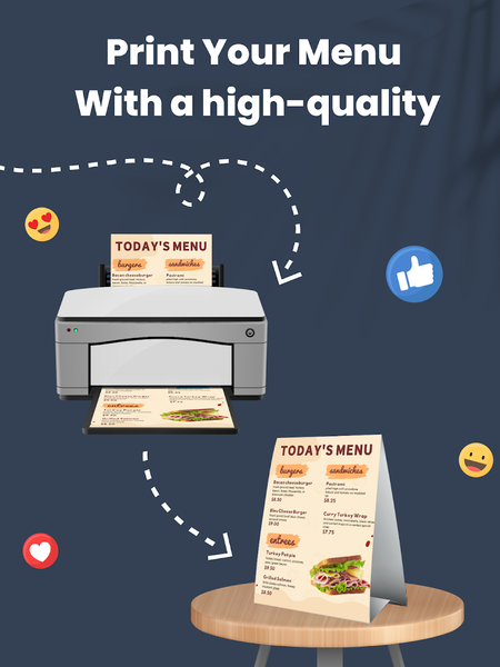Menu Maker, Menu Templates - عکس برنامه موبایلی اندروید