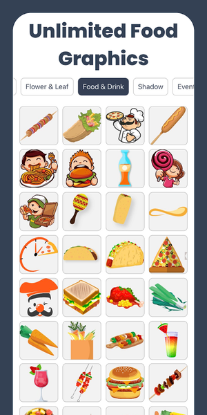 Menu Maker, Menu Templates - عکس برنامه موبایلی اندروید