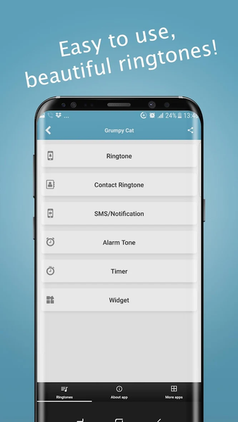 Meowing Cat Sounds Ringtones - عکس برنامه موبایلی اندروید