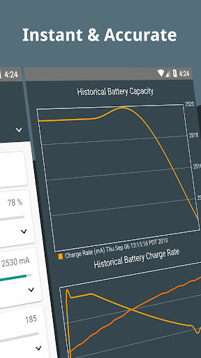 Real Battery Stats for Galaxy S6 - Image screenshot of android app