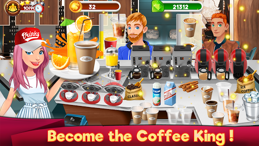 Drinks Maker: Coffee Shop Juice Tycoon Fresh Cafe - Image screenshot of android app