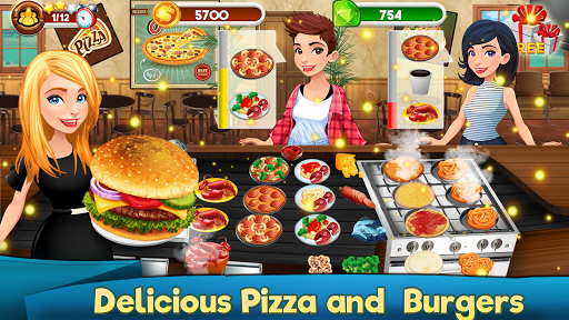 Kitchen Chef Cooking Games Madness Cook Restaurant - عکس بازی موبایلی اندروید