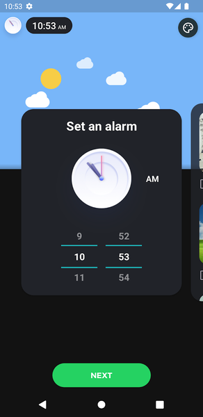 Sleepo: Minimalist alarm clock - Image screenshot of android app