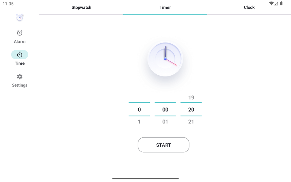 Sleepo: Minimalist alarm clock - Image screenshot of android app