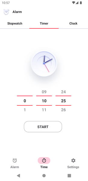 Sleepo: Minimalist alarm clock - Image screenshot of android app