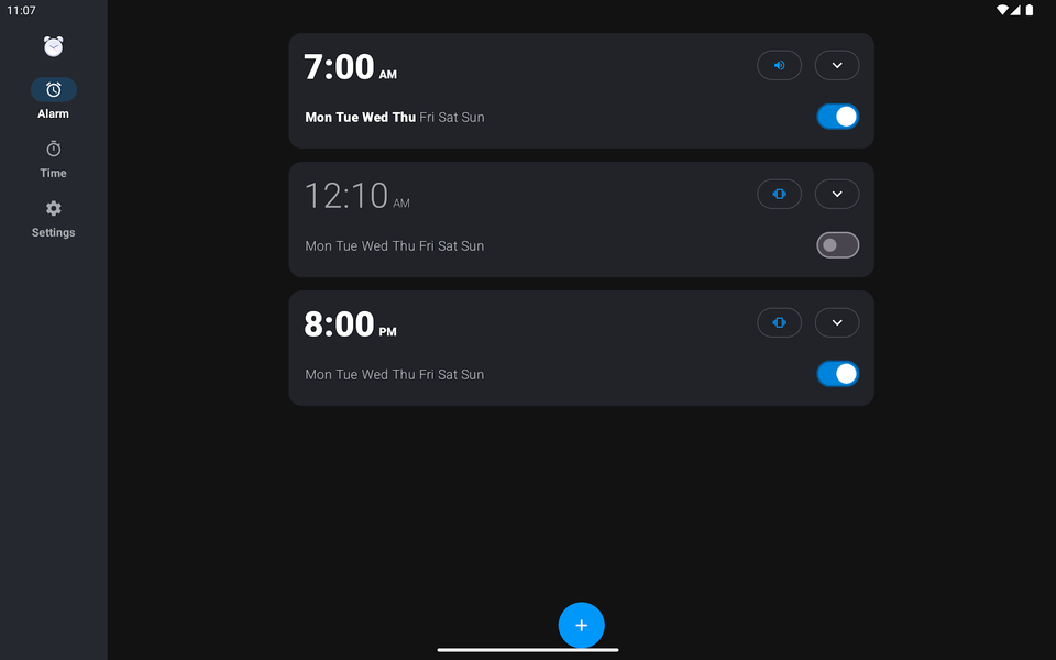 Sleepo: Minimalist alarm clock - Image screenshot of android app