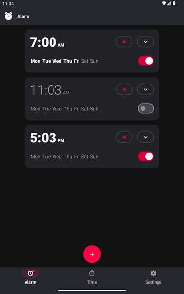 Sleepo: Minimalist alarm clock - Image screenshot of android app