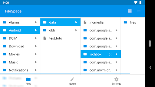 File Manager FS 📂 FileSpace storage No ad tracker - عکس برنامه موبایلی اندروید