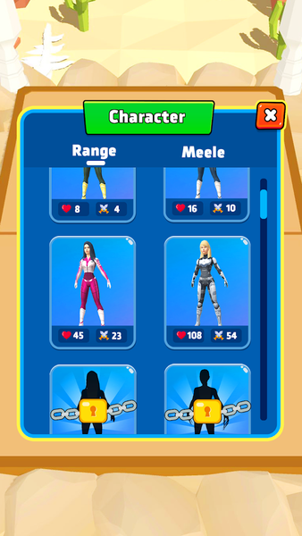 Merge Warrior - Hero War - عکس بازی موبایلی اندروید