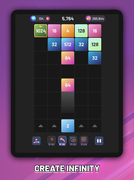 ۴۰۹۶ Block X۲ Blocks ۲۰۴۸ Game - عکس بازی موبایلی اندروید