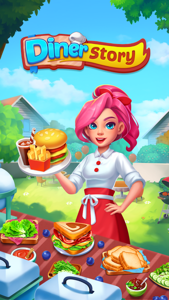 Merge Cooking: Diner Story - عکس بازی موبایلی اندروید