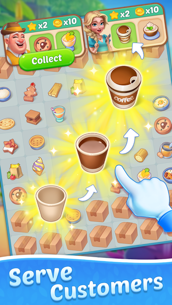 Diner Story: Merge Cook Decor - عکس بازی موبایلی اندروید