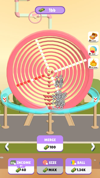 Merge Crazy Balls - Image screenshot of android app