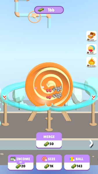 Merge Crazy Balls - عکس برنامه موبایلی اندروید