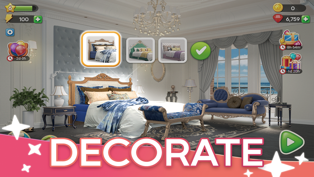 Merge Dream Home : Merge Items - عکس برنامه موبایلی اندروید