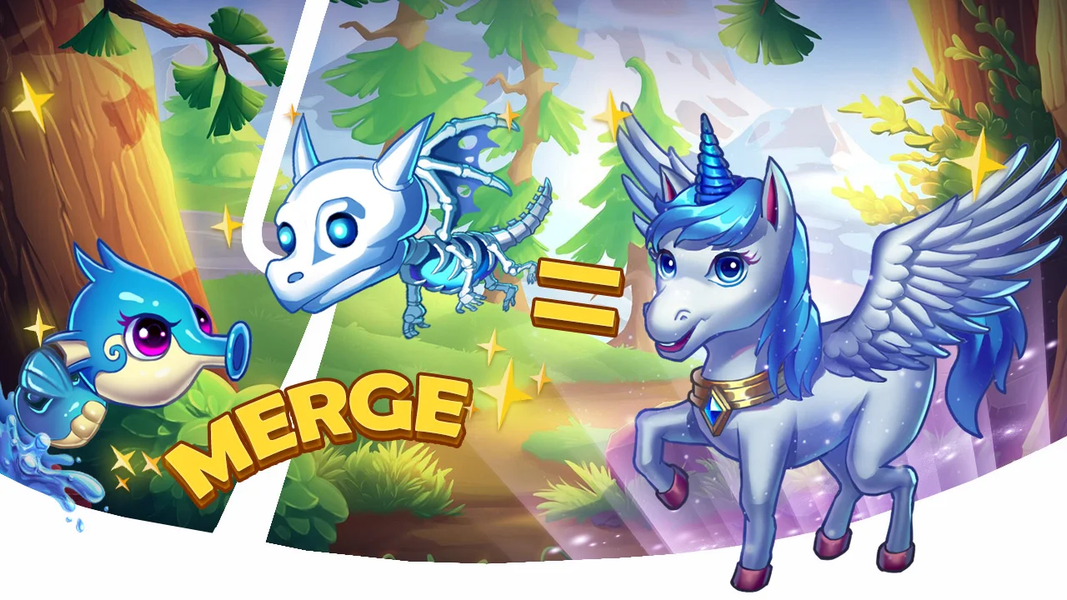 Merge Elves-Merge 3 Puzzles - Gameplay image of android game