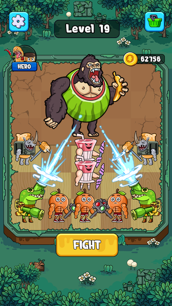 Brainzoot Merge: Monster War - عکس بازی موبایلی اندروید