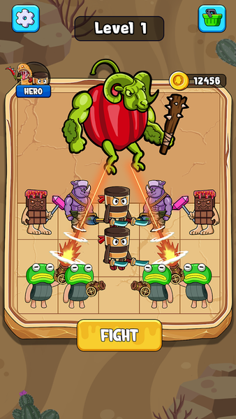 Brainzoot Merge: Monster War - عکس بازی موبایلی اندروید